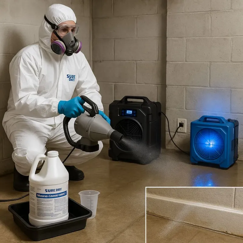 Sanitization and Odor Removal process in Grand Haven, MI